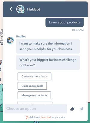 Chat_HubSpot 