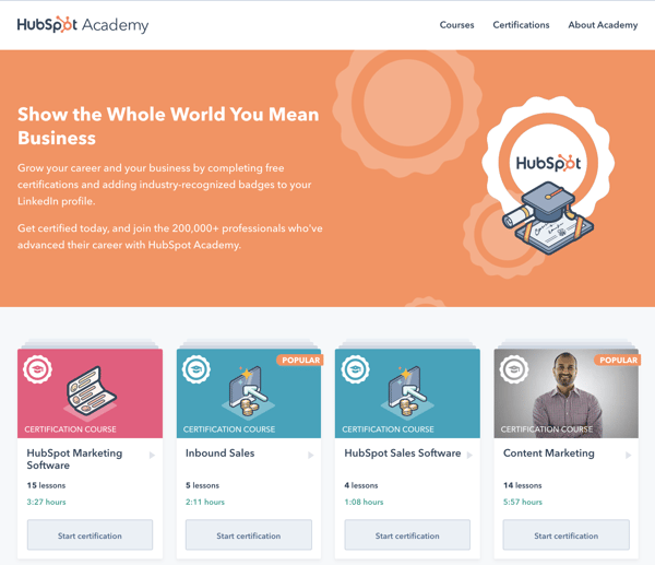 Free Education_HubSpot Academy