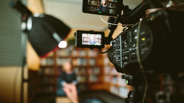 Shooting a video