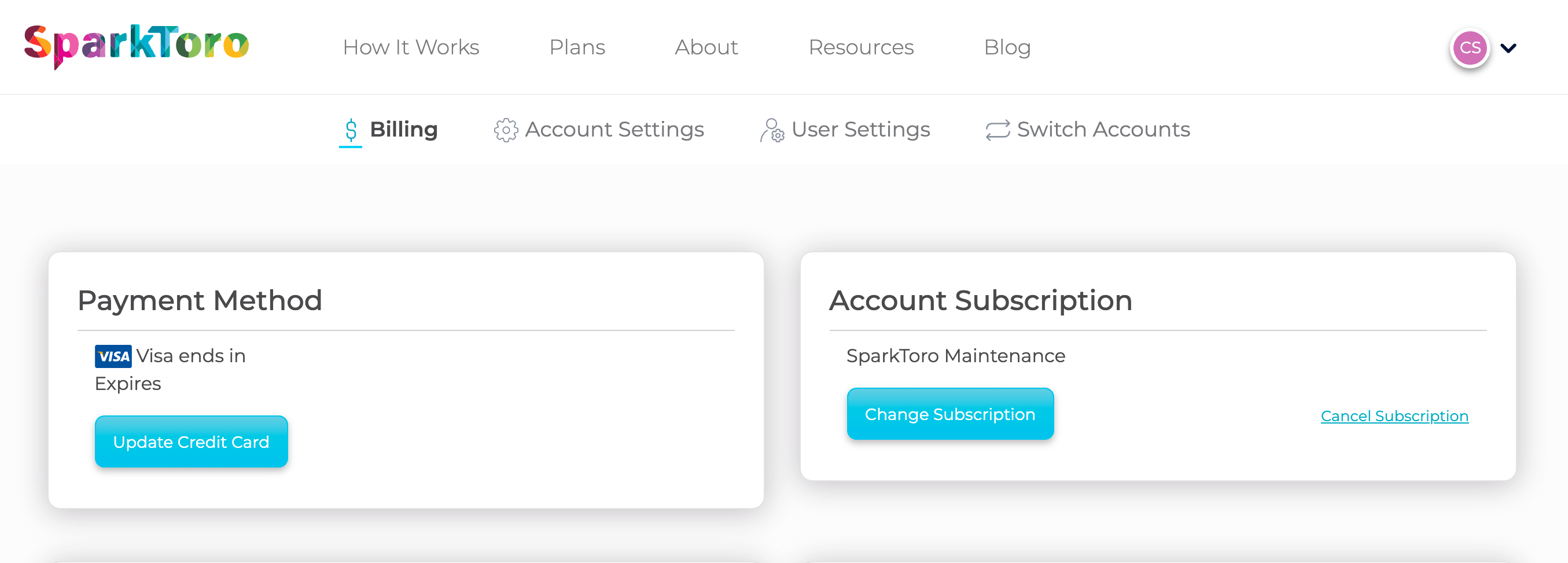 sparktoro-maintenance-plan-option