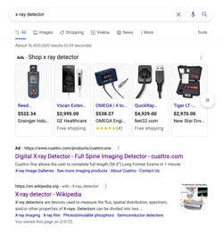 Google search ad screenshot